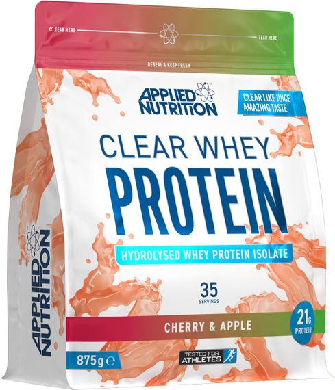 Протеїн Applied Nutrition Clear Whey Isolate Protein (Cherry  Apple) (875g - 35 Servings)