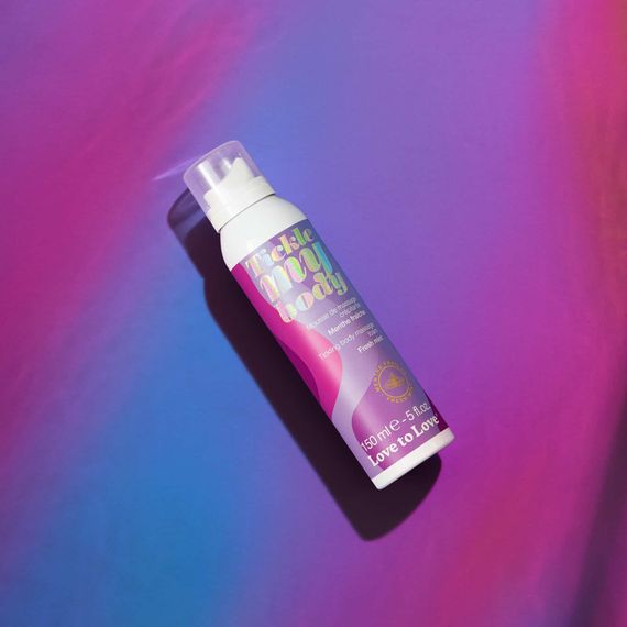 Массажная пена Love To Love TICKLE MY BODY Fresh Mint (150 мл) увлажняющая | Зображення 1
