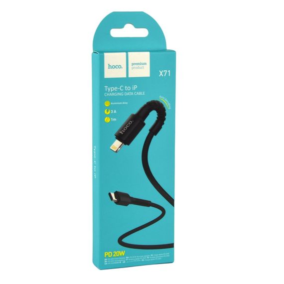 USB Hoco X71 Especial Type-C to Lightning PD 20W 3A | Зображення 1