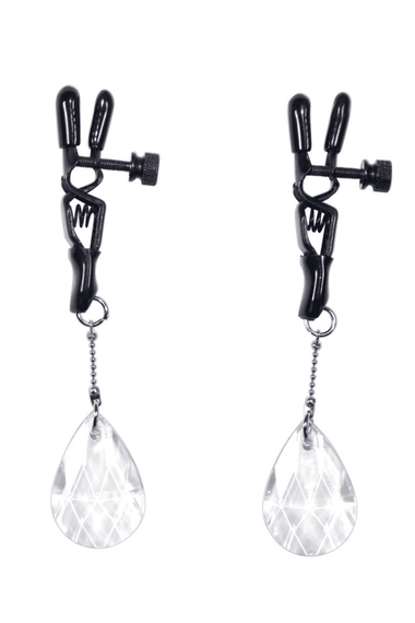 Затискачі для сосків Bad Kitty Nipple Drops Чорні One Size