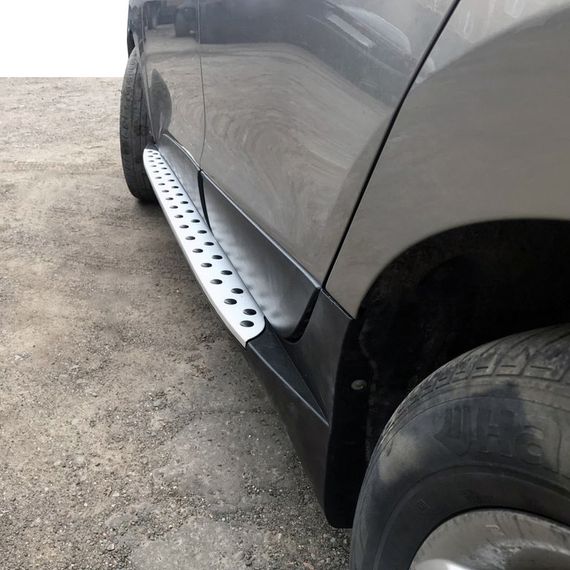 Бокові пороги Niken-BMW-Style (2 шт, пластик) для Hyundai IX-35 2010-2015рр | Зображення 1