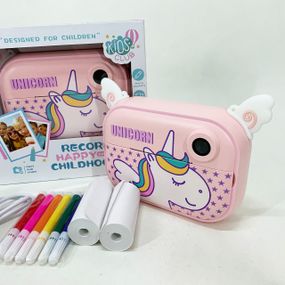 Мгновенный принтер детский, Фотоаппарат для деток, Детский полароид фотоаппарат Маленький NG-38