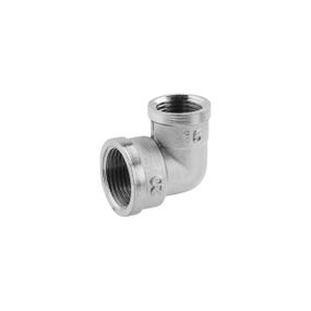 Угольник переходной усиленный LexLine 3/4"х1/2" ВВ никелированный НК0112-Вн