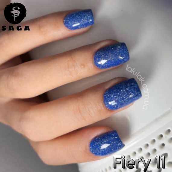 Світловідбиваючий гель-лак SAGA 11 Fiery 9мл