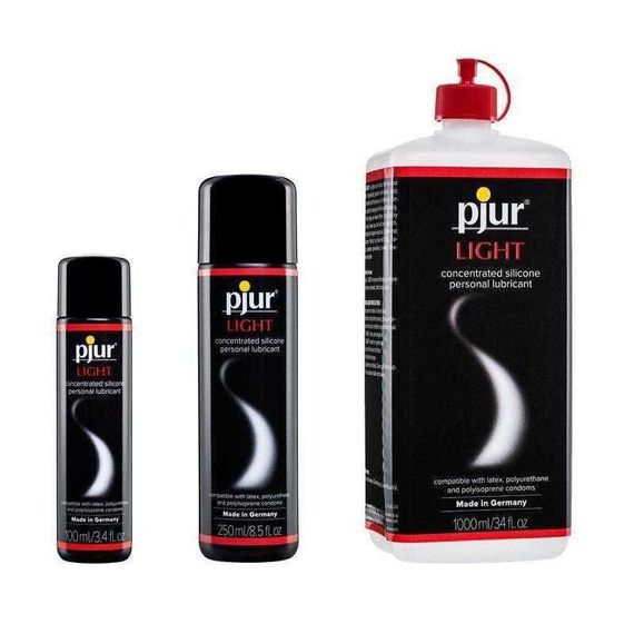Лубрикант на силіконовій основі Pjur Light, 100 мл Sex Aura | Зображення 1