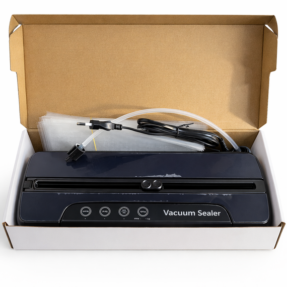 Вакууматор побутовий для харчових продуктів Vacuum Sealer LY-1122 110 W 60 кПа вакуумний пакувальник автоматичний | Зображення 2