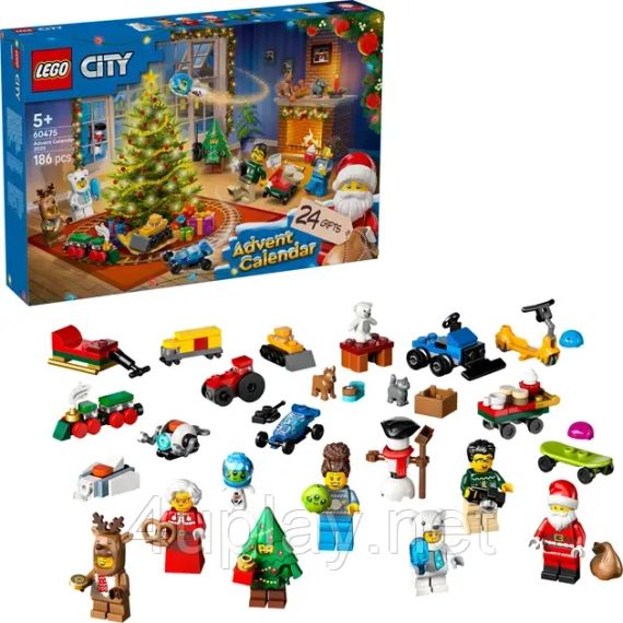 Новогодний адвент календарь 2025 ЛЕГО Город Оригинал LEGO City Advent Calendar 2025 | Зображення 3