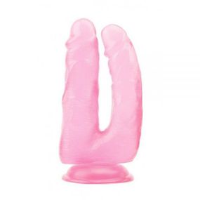 Фалоїмітатор подвійний Hi-Rubber, Pink