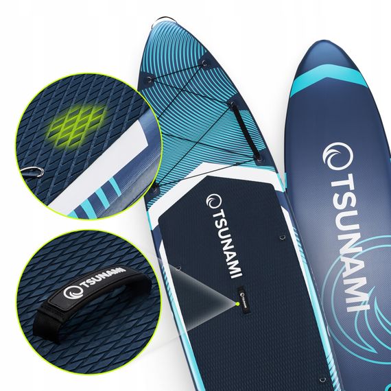 Надувна SUP дошка TSUNAMI PRO 350 см з веслом T12 (P-5905973405607) | Зображення 6