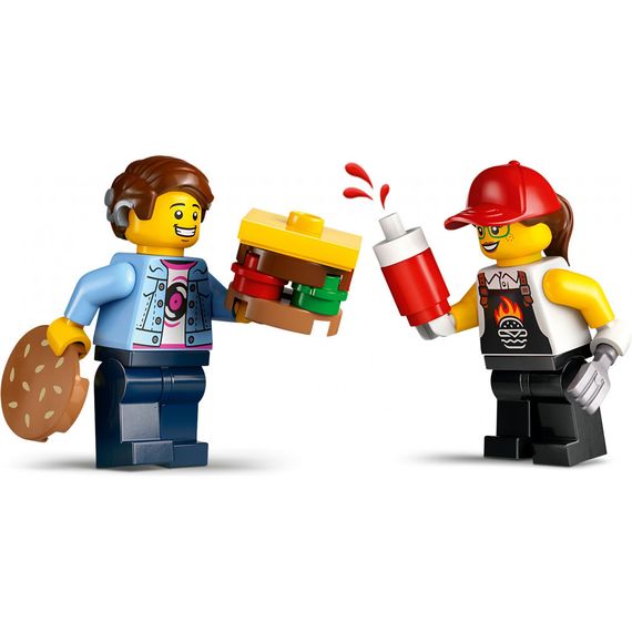 Конструктор LEGO City Вантажівка з гамбургерами 194 деталей (60404) | Зображення 2