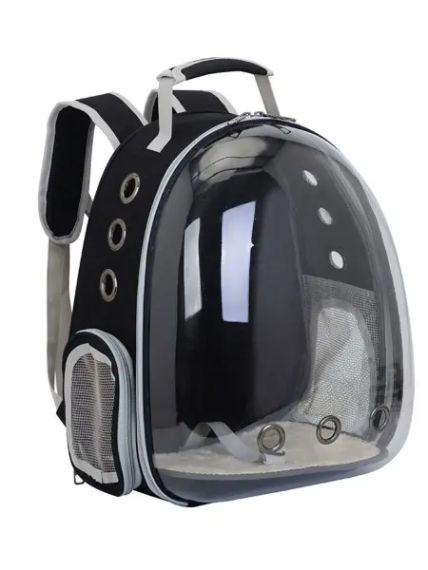 Переноска-рюкзак ілюмінатор для котів та собак зі сферичним ілюмінатором | Зображення 1