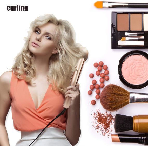 Плойка спиральная HAIR CurlingIron 2в1 WA-1 ∙ Универсальная плойка WA-1 для завивки и выпрямления волос | Зображення 4