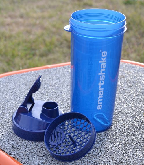 Шейкер спортивний Smartshake Lite 1000ml Glossy-Navy Blue | Зображення 7