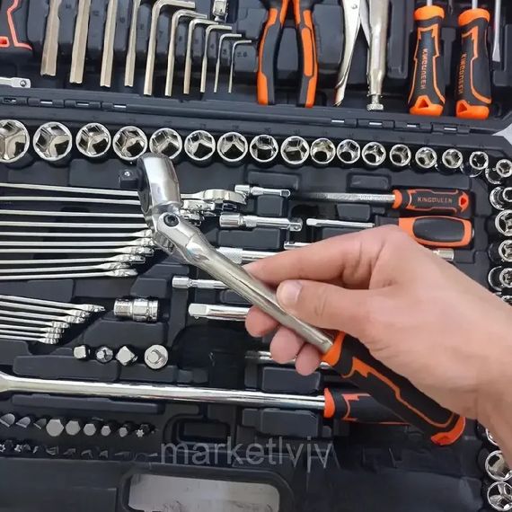 Набір професійного інструменту 216 предметів XPRO YT-38951 (234578193_3672) | Зображення 5