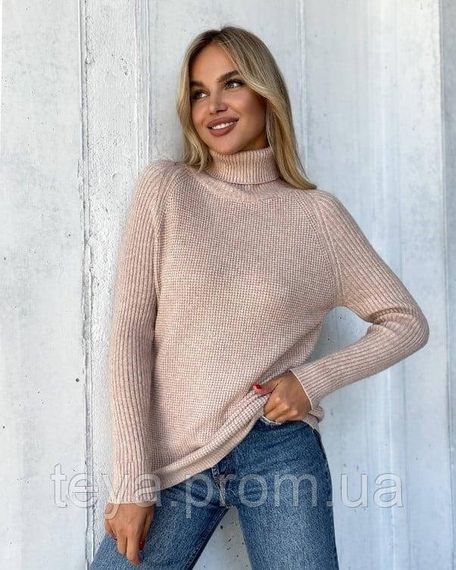 Светр колір бежевий розмір M FI_009225