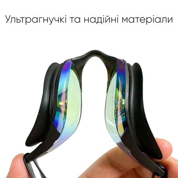 Очки для плавания Renvo Alat Pro Уни Anti-fog Черный OSFM (2SG610-0106) | Зображення 2
