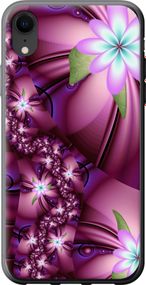 Чехол на iPhone XR Цветочная мозаика "1961u-1560-17620"