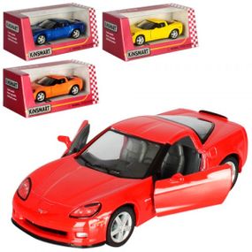 Машинка інертна Kinsmart Chevrolet Corvette KT-5320-W 12.5 см