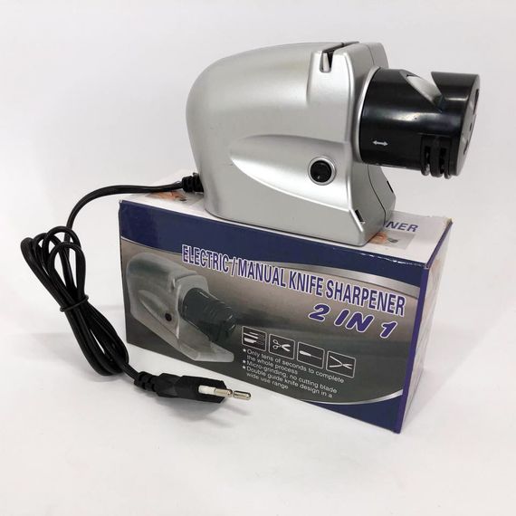 Електро точилка ELECTRIC SHARPENER / Электронная точилка / Автоматическая электрическая точилка MJ-411 для | Зображення 9