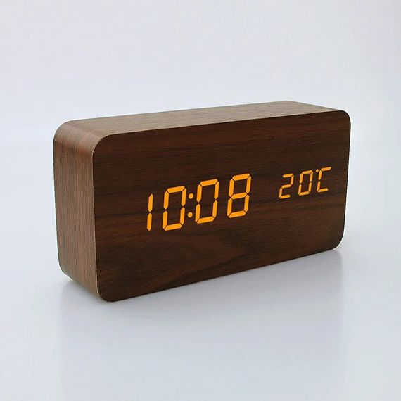 Настільний LED годинник-будильник з термометром XPRO VST-872-4 (234567557_306)