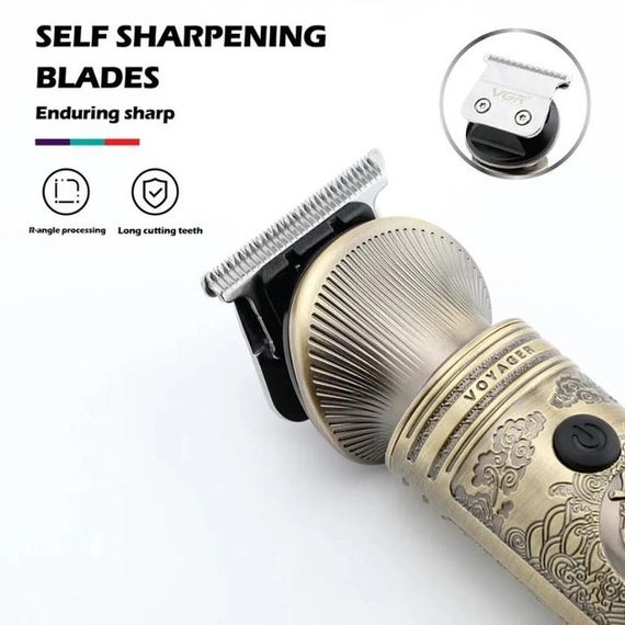 Профессиональный набор/машинка для стрижки волос 6 в 1 VGR V-106, бритва триммер для бороды