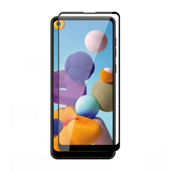 Захисне скло 2.5D на весь екран для Samsung Galaxy A21s | Зображення 1