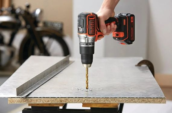 Акумуляторний дриль-шурупокрут Black&Decker без АКБ та ЗП BL188N | Зображення 6