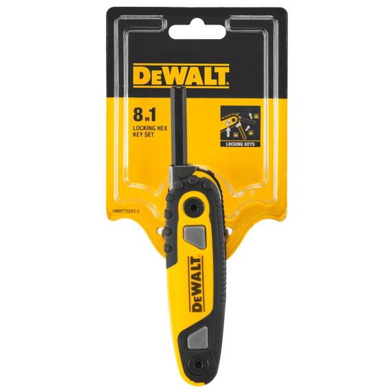 Набор ключей шестигранных метрических 8шт DeWALT DWHT0-70263 | Зображення 3