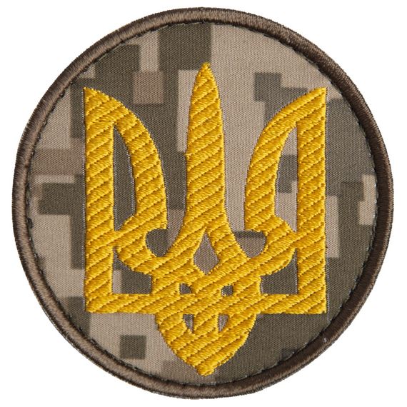 Шеврон IDEIA 87054 Україна 7  сержант Хакі