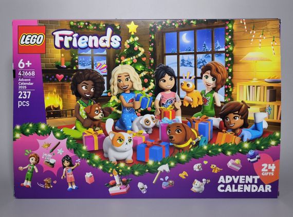 Новогодний адвент календарь 2025 ЛЕГО Друзья Оригинал LEGO Friends Advent Calendar 2025 | Зображення 6