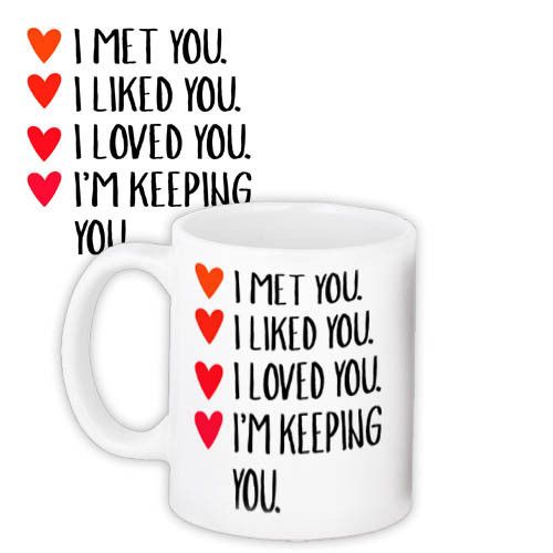 Кружка с принтом I met you... 330 мл (KR_24L001)