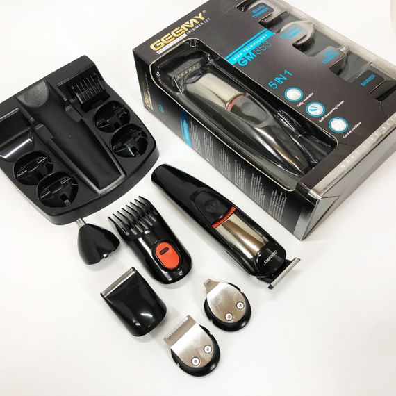 Триммер беспроводной, Перезаряжаемый набор для стрижки волос, Машинка для стрижки на аккумляторная QD-83 | Зображення 1