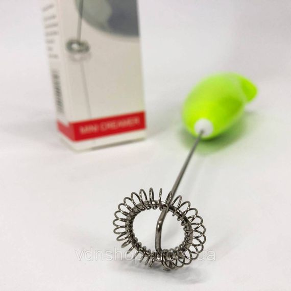 Міксер для вершків-капучинатор FUKE Mini Creamer для збивання молока, вершків. Колір: зелений WP-62 | Зображення 4