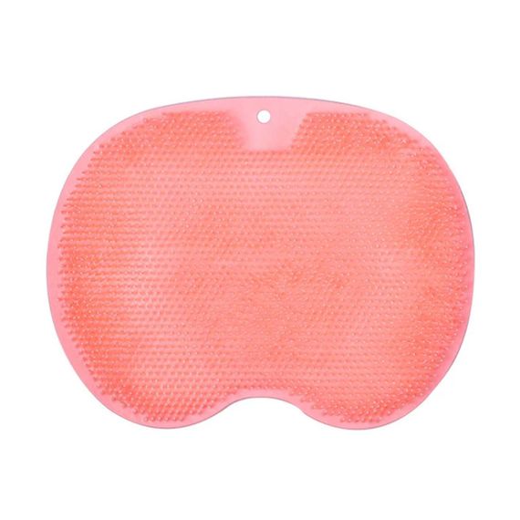 Силіконовий масажний килимок для ванної кімнати, Рожевий / Антиковзний килимок для ніг | Зображення 7