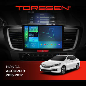 Штатна магнітола Torssen 2K Honda Accord 9 2015-2017 F106128 4G Carplay DSP