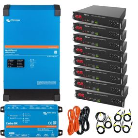 VictronEnergy MultiPlus-II + Dyness 4кВт 19.2кВт•ч Система безперебійного живлення однофазна