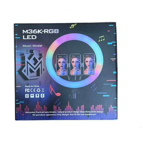 Кільцева лампа RGB XPRO YYMK36 (43527-YYMK36_414) | Зображення 2
