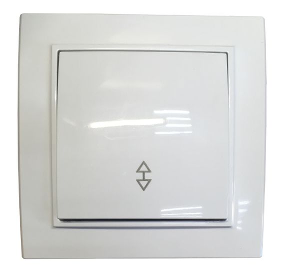Вимикач внутрішній установки 1-кл. прохідний білий IP20 Malta Ny95000948 | Зображення 2