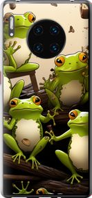 Чехол на Huawei Mate 30 Pro Жабки "5656u-1796-17620"