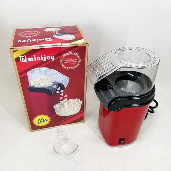 Апарат для виготовлення попкорну в домашніх умовах. Попкорниця. Relia Popcorn Maker JW-76 | Зображення 3