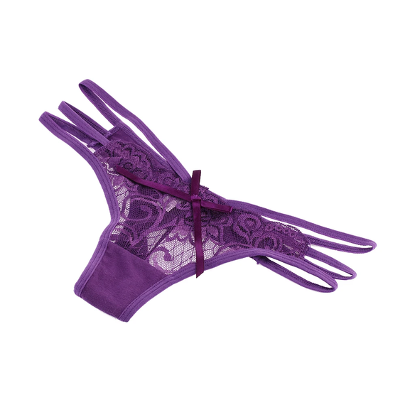 Трусики SV Lace Thong G-String one size Фиолетовый (sv2852pur)  , One size | Зображення 1