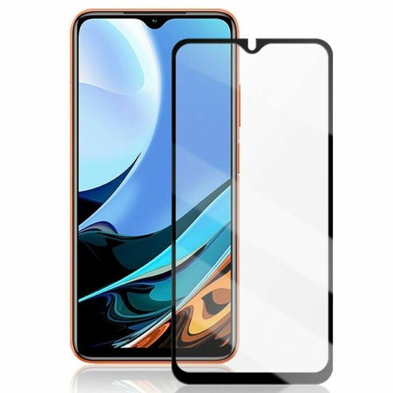Захисне скло на весь екран 5 штук для Xiaomi Redmi 9T | Зображення 1