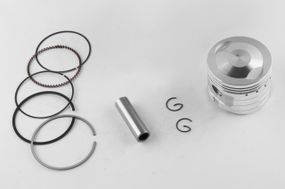 Поршень 4T CB/CG Ø62,00 mm, p-15 (150/175cc STD: 162FMJ, 162FMK) (у зборі) GONGYU