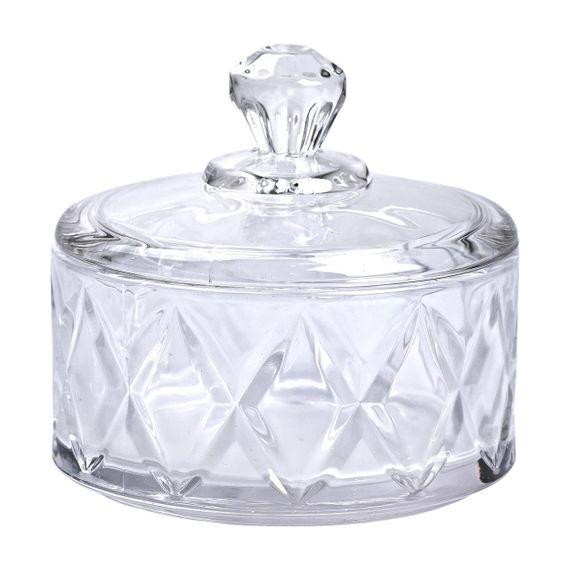 Цукерниця з кришкою Ø 10 скляна HP-YH-20 | Зображення 1