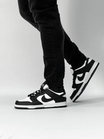 Чоловічі кросівки SB Dunk Low Pro White Black демісезон 44
