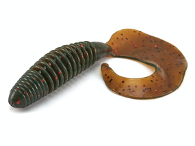 Силікон Lucky John Crusher Grub 4.5"/ 114 мм / 4 шт / колір 085 (140158-085)
