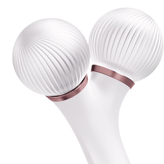 Електронний ультразвуковий ролик для обличчя GESKE Sonic Facial Roller 4в1 starlight | Зображення 4