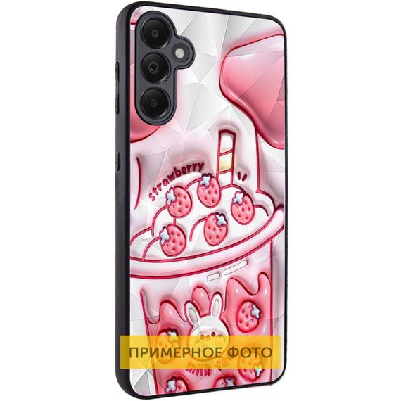 TPU+PC чохол Prisma Fluffie для Xiaomi Redmi 12C Strawberry