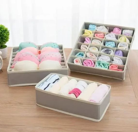 Органайзер для речей XL-1090 4шт 32х32х10 см | Зображення 4