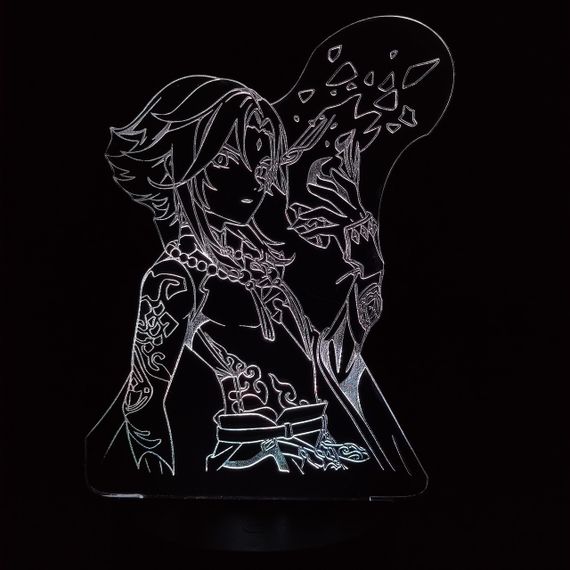 Акриловий світильник-нічник Сяо білий tty-n000378